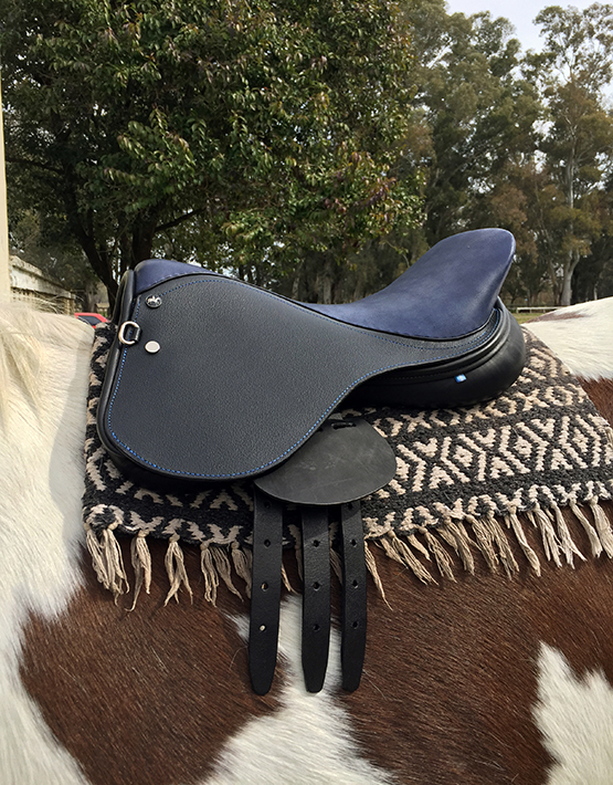 Selle D'endurance KGN International Cuir Noir - Tailles 15 à 18 Pouces - Traditionnelle