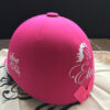 Casco equitacion personalizado_fucsia 1