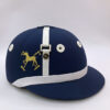 Casco spirit of polo azul y blanco 2