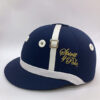 Casco spirit of polo azul y blanco 4