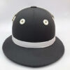 Casco spirit of polo gris y blanco 1