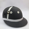 Casco spirit of polo gris y blanco 2