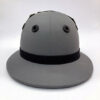 Casco spirit of polo gris y negro 5