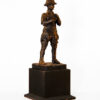 Estatueta de jogador de pólo colonial britânico - Churchill