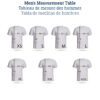 Men's Size Table