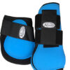 Neopren and plastic front leg + leg protections_blue
