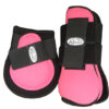 Neopren and plastic front leg + leg protections_pink