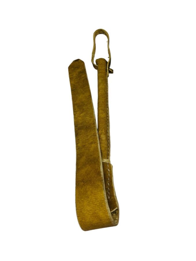 Raw leather whip rebenque 1